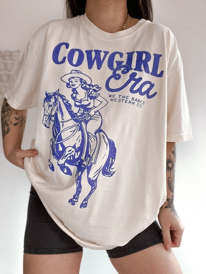 cowgirl tee