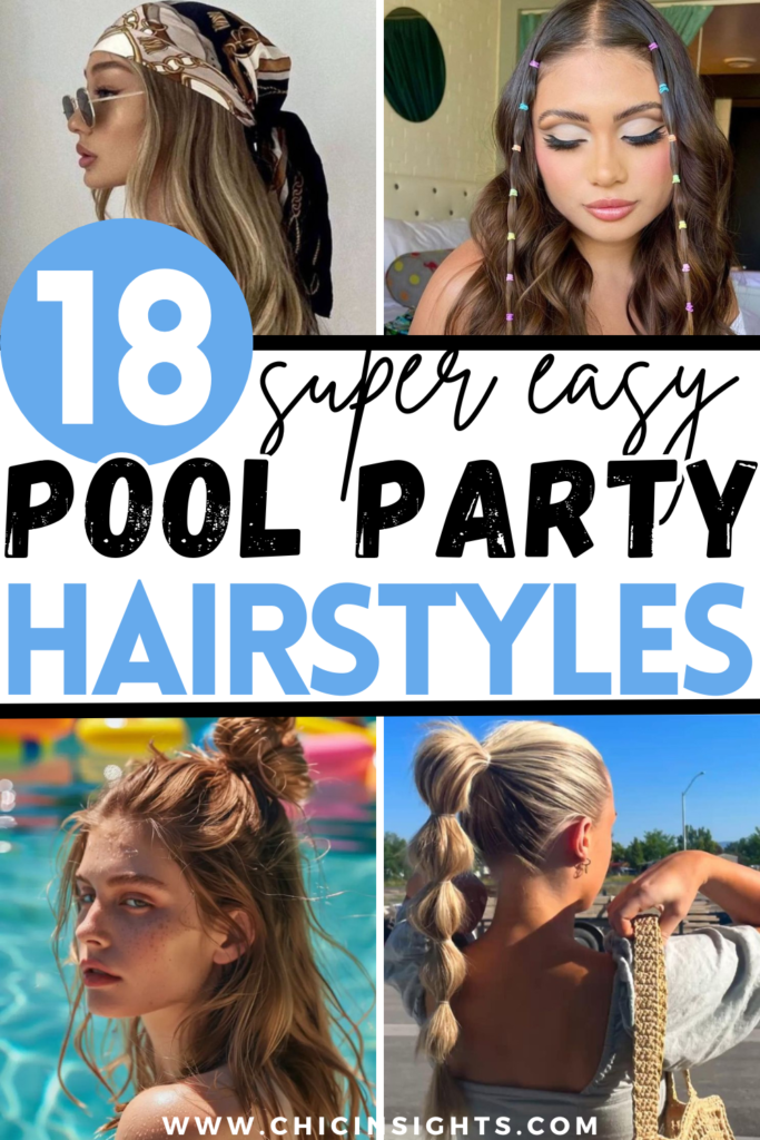 18 easy pool party hairstyles you need to try