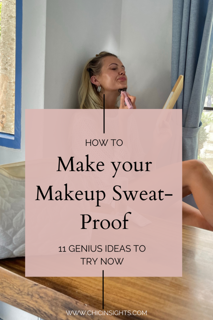 how to make your makeup sweat-proof