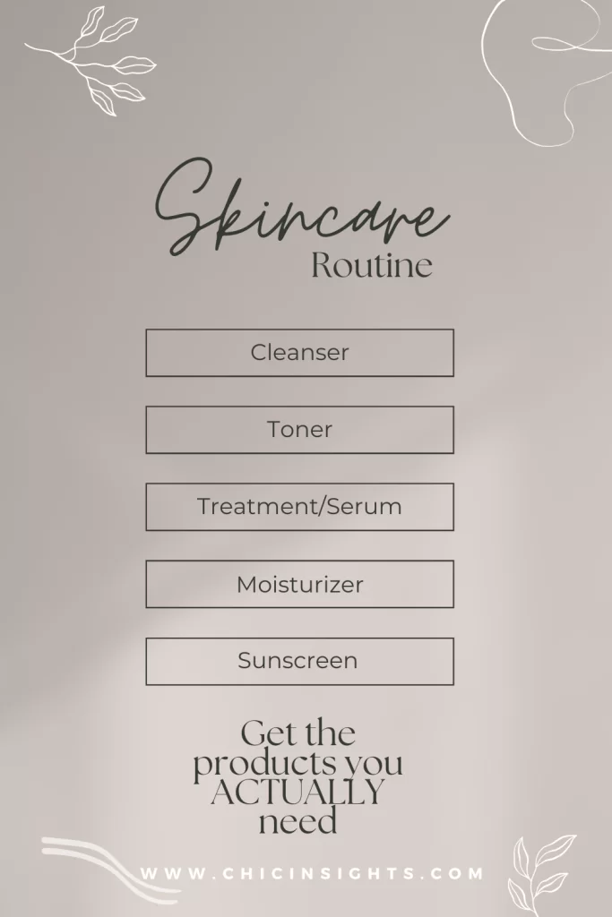 Photo of a Minimalist Skincare Routine guide 